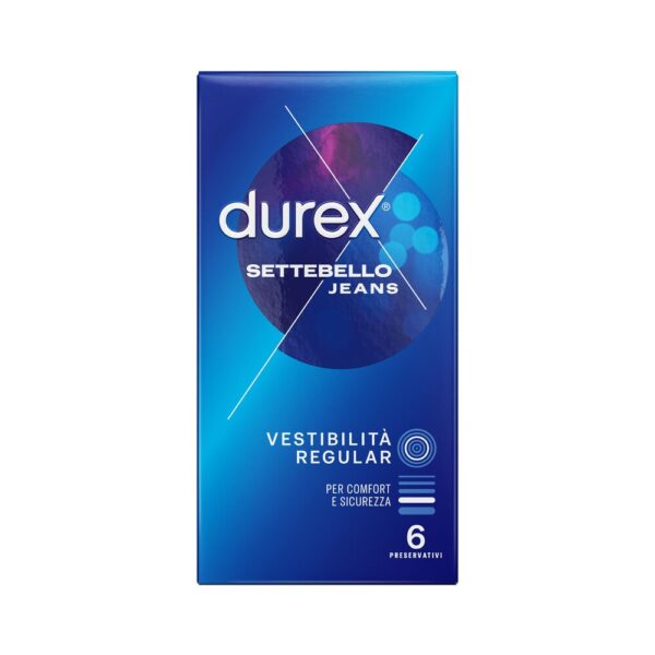 00500325-2 Preservativi Durex Settebello Jeans