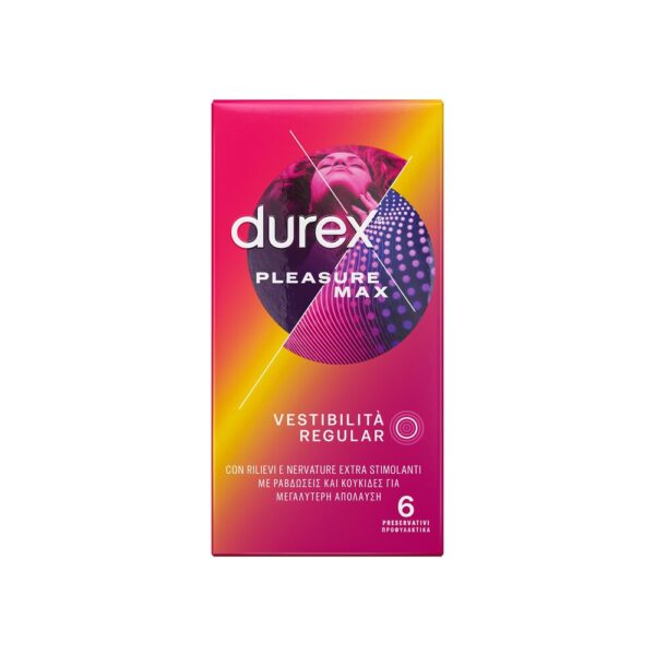 00500326-2 Preservativi Durex Pleasure Max