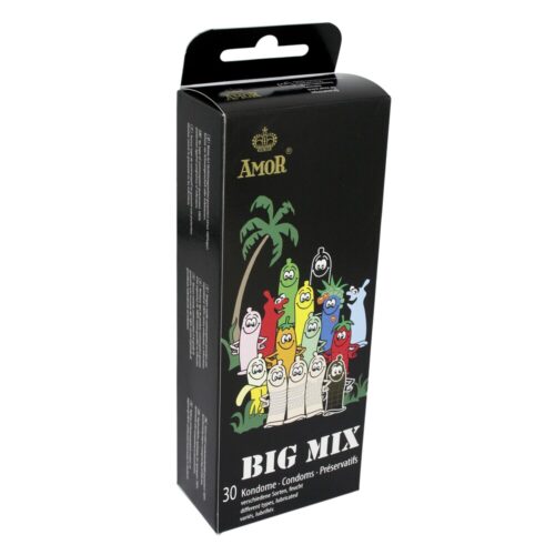 00500532-1 Preservativi Aromatizzati Amor Big Mix