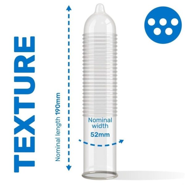 Preservativi Stimolanti Pasante Ribbed Passion