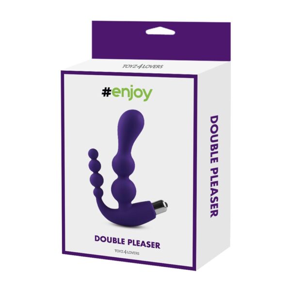 Plug vibrante Double pleaser