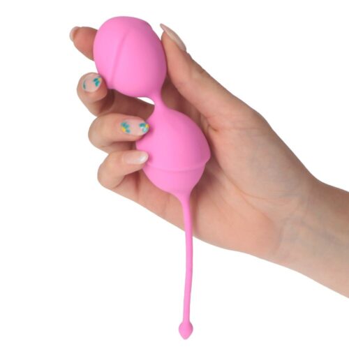 00801768-2 Palline delight pussy lichee silicone pink