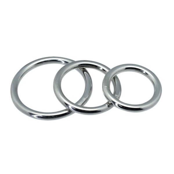 00802831-3 Anelli Fallici Metal Cock