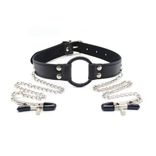 00904269-1 Morso Bondage con Pinze Ring Gag