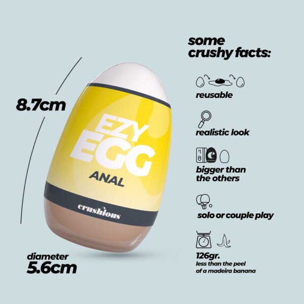 Masturbatore Ezy Egg Anal