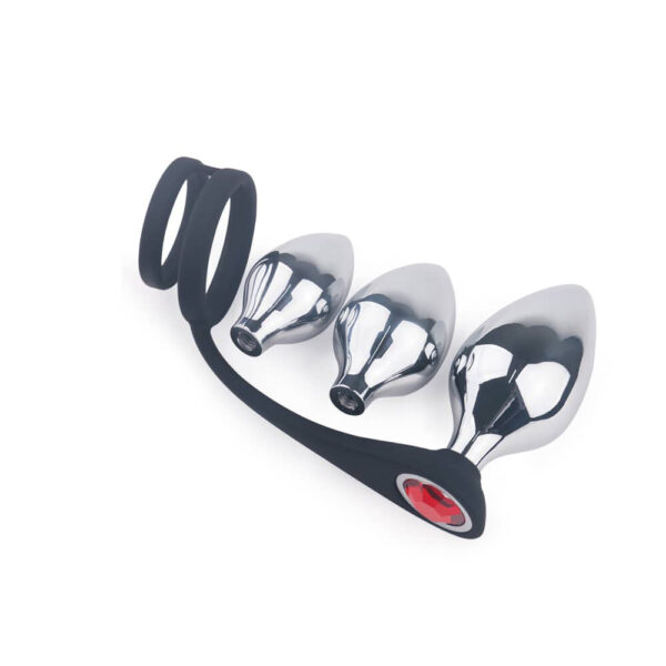 Plug Anale e Anello Fallico Pleasure Bully