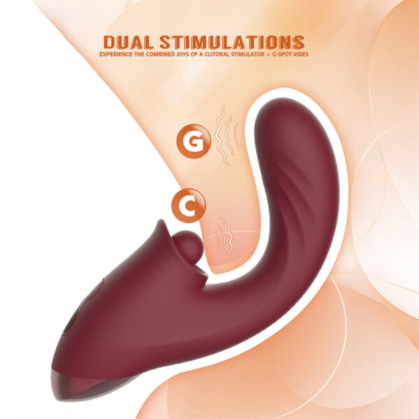 Vibratore Doppia Stimolazione Tide