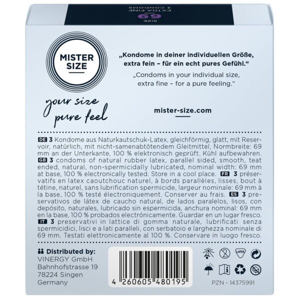Preservativi XL 69 Mister Size