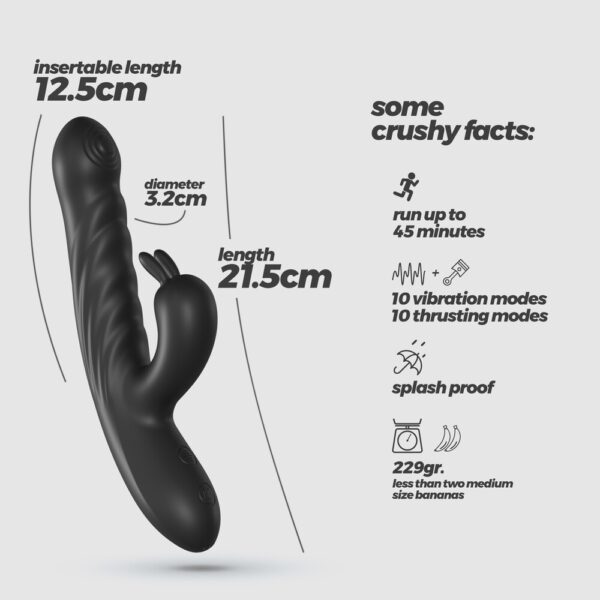 65363 Vibratore Rabbit Lapin