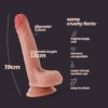 65822 Dildo Realistico Inviktus 19 cm