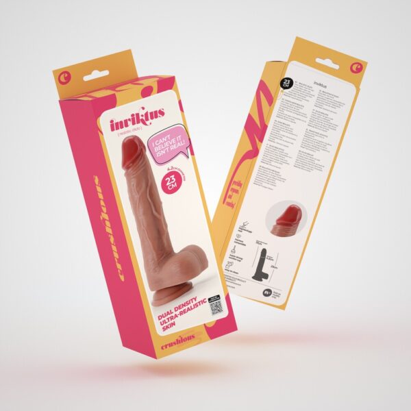 65899 Dildo Realistico Inviktus 23 cm