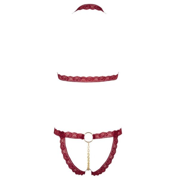 7098304-4 Completino Sexy Wild Love Rosso