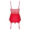 Corsetto e Perizoma Sexy Lovica Rosso