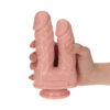 Dildo Doppio Caino e Abele 17,5 cm