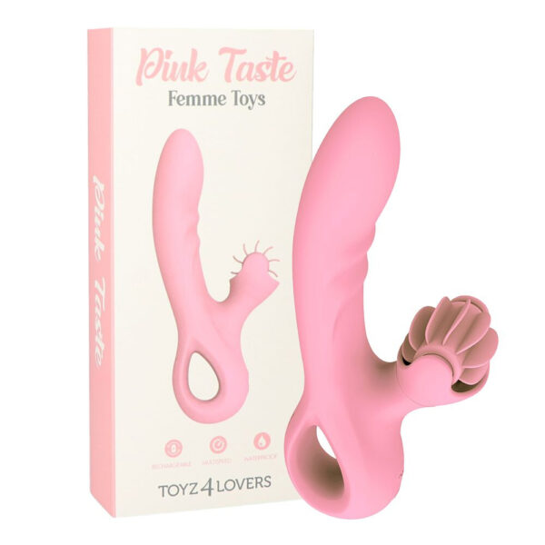7100173-6 Vibratore Rabbit Pink Taste