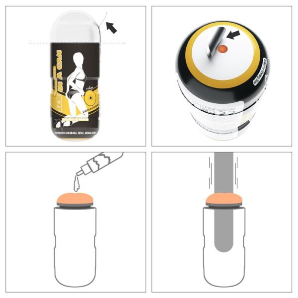 7100214-4 Masturbatore Sexy Anus