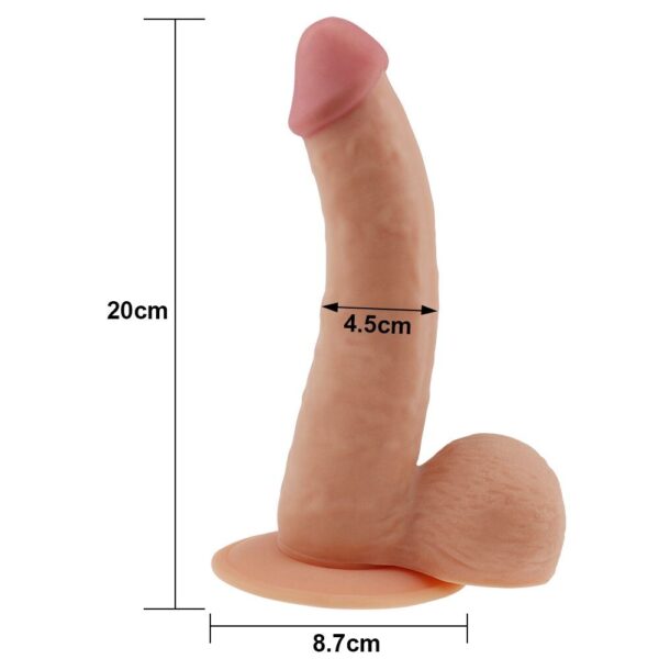 7100284-4 Dildo Realistico Ultra Soft Owen 20 cm