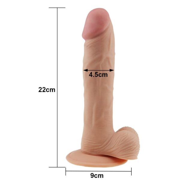 7100288-4 Dildo Realistico Ultra Soft Raphael 23 cm