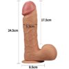 7100404-4 Dildo XXL King 24,5 cm