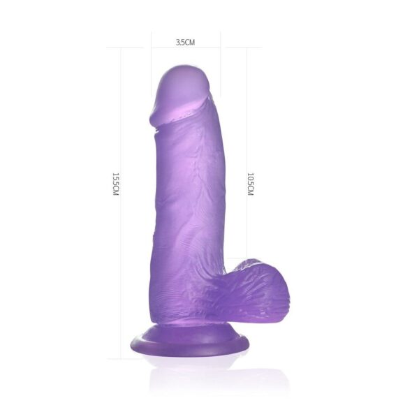 Dildo Realistico Jelly Studs 15,5 cm