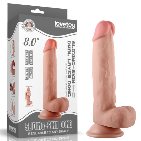 7100466-1 Dildo Realistico Delight 20 cm