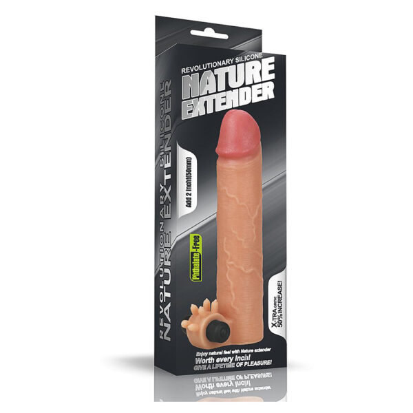 7100493-6 Guaina e Prolunga Pene Nature Vibe 19 cm