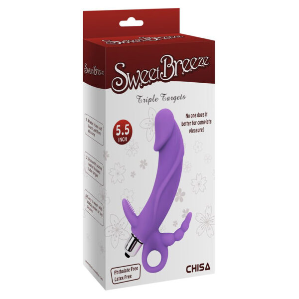 Vibratore Doppia Stimolazione Triple Target