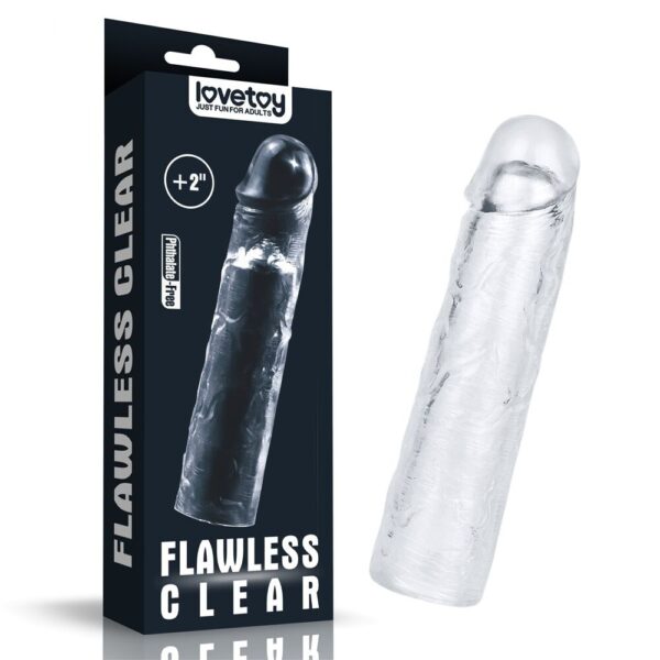 Guaina e Prolunga Pene Flawless 2 19 cm