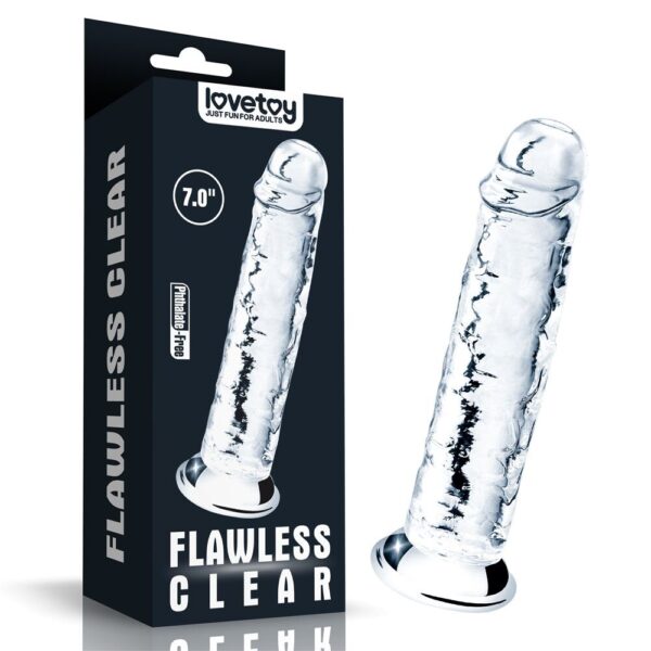 7100651-1 Dildo Realistico Flawless Clear 18 cm