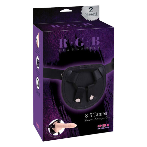 7100753-7 Strap On James Deen 21,5 cm