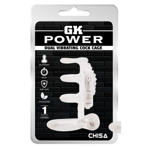 Anello Vibrante Dual Vibrating Cock Cage