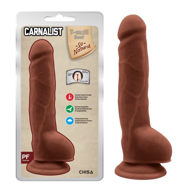 7100855-1 Dildo Realistico Carnalist 23,5 cm