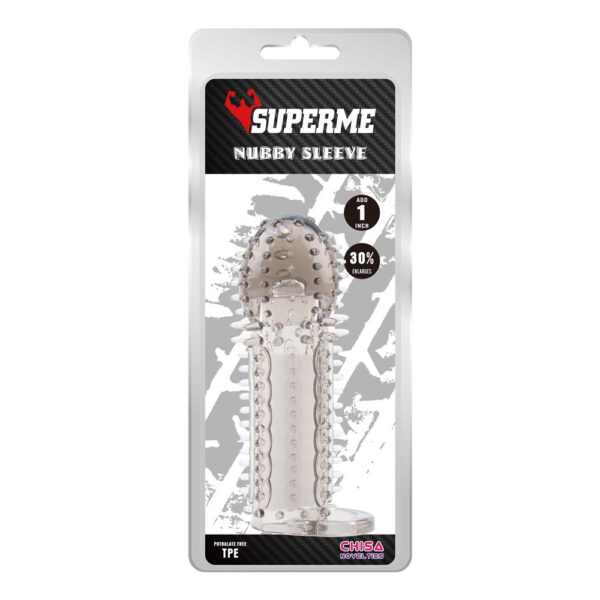 7100892-5 Guaina Fallica Nubby 14,5 cm