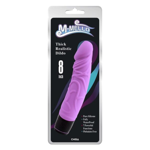 7100926-4 Vibratore Realistico Thick 19,5 cm