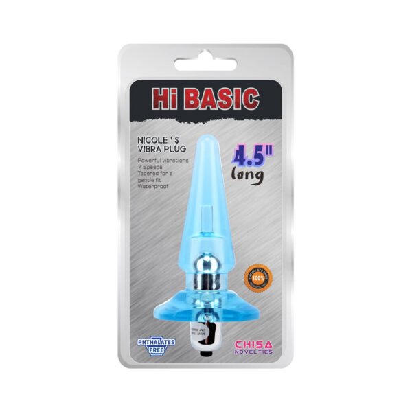 Vibratore Anale Nicole Vibra Plug
