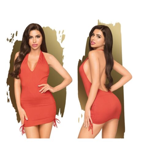 7101266-1 Mini Abito Sexy Earth Shaker Rosso