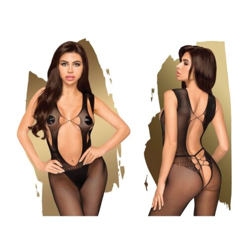 7101318-1 Tuta Sexy Forbidden Fruit Nero