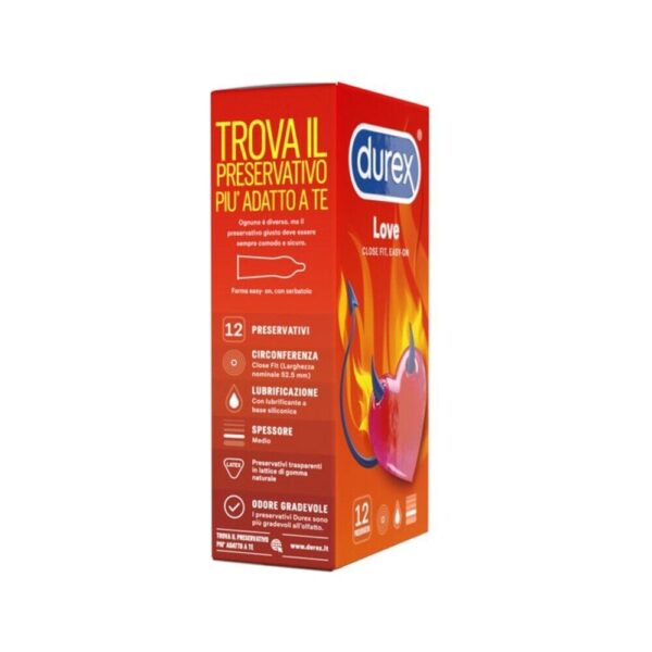 7101812-4 Preservativi Durex Love