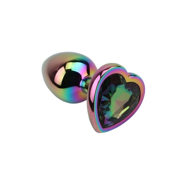 7102718-1 Plug Anale Rainbow Heart