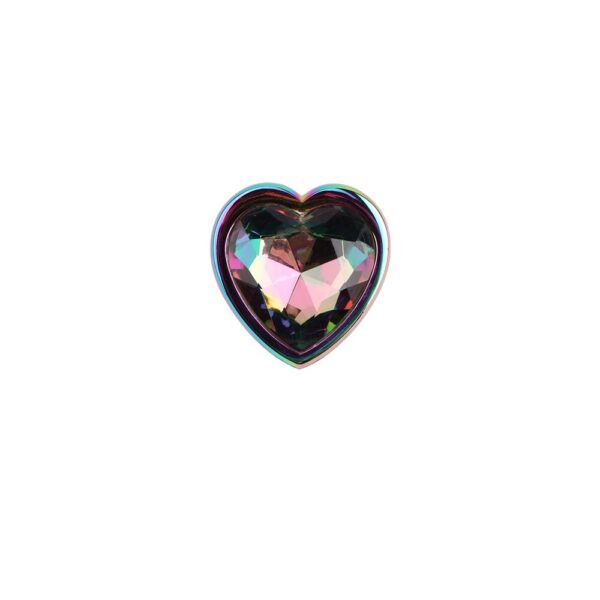 7102718-4 Plug Anale Rainbow Heart