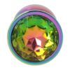 7102720-2 Plug Anale Rainbow Jewell