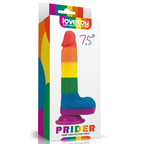 7102856-8 Dildo Realistico Prider Ball 15,5 cm