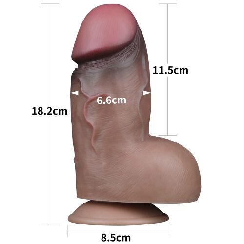 7102860-5 Dildo XXL Brutus 18 cm