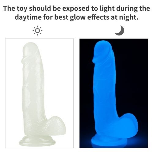 7102864-3 Dildo Realistico Lumino Play Ball 19 cm