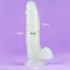 7102864-4 Dildo Realistico Lumino Play Ball 19 cm