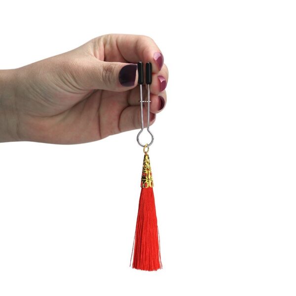 7102894-4 Pinzette per Capezzoli Glamor Tassel