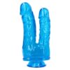 Dildo Doppio Jelly Romolo e Remo 20,5 cm