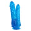 Dildo Doppio Jelly Romolo e Remo 20,5 cm