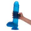 Dildo XXL Jelly Spartaco 32,5 cm