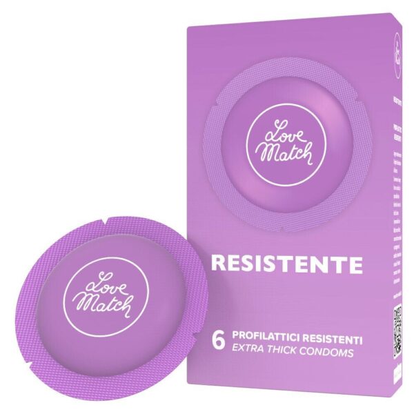 7103212-1 Preservativi Resistenti Love Match